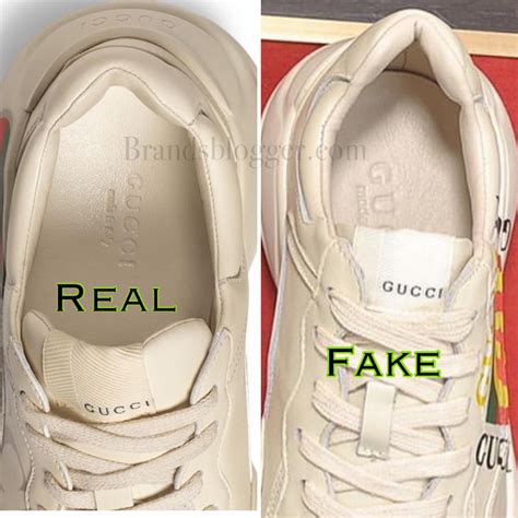 real vs fake gucci rhyton|how to spot gucci rhyton sneakers.